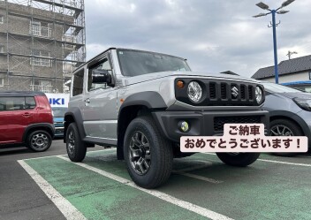 ジムニーシエラご納車させていただきました
